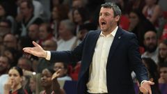 Carlos Cantero, entrenador del Casademont Zaragoza.
