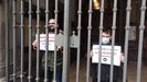 Tono Permuy y David Tejerina en la iglesia de San Jos�