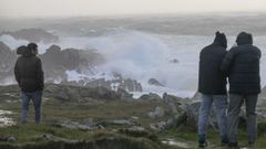 Oleaje en Corrubedo