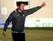 Rubn de la Barrera, entrenador del Valladolid B. 