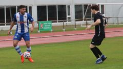 Chio, en una imagen de archivo, fue el autor de uno de los goles del Puebla en Betanzos.