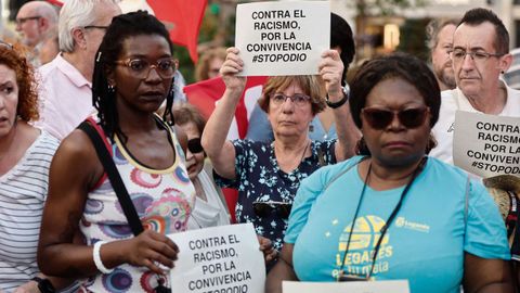 Manifestación en Torre Pacheco contra el racismo