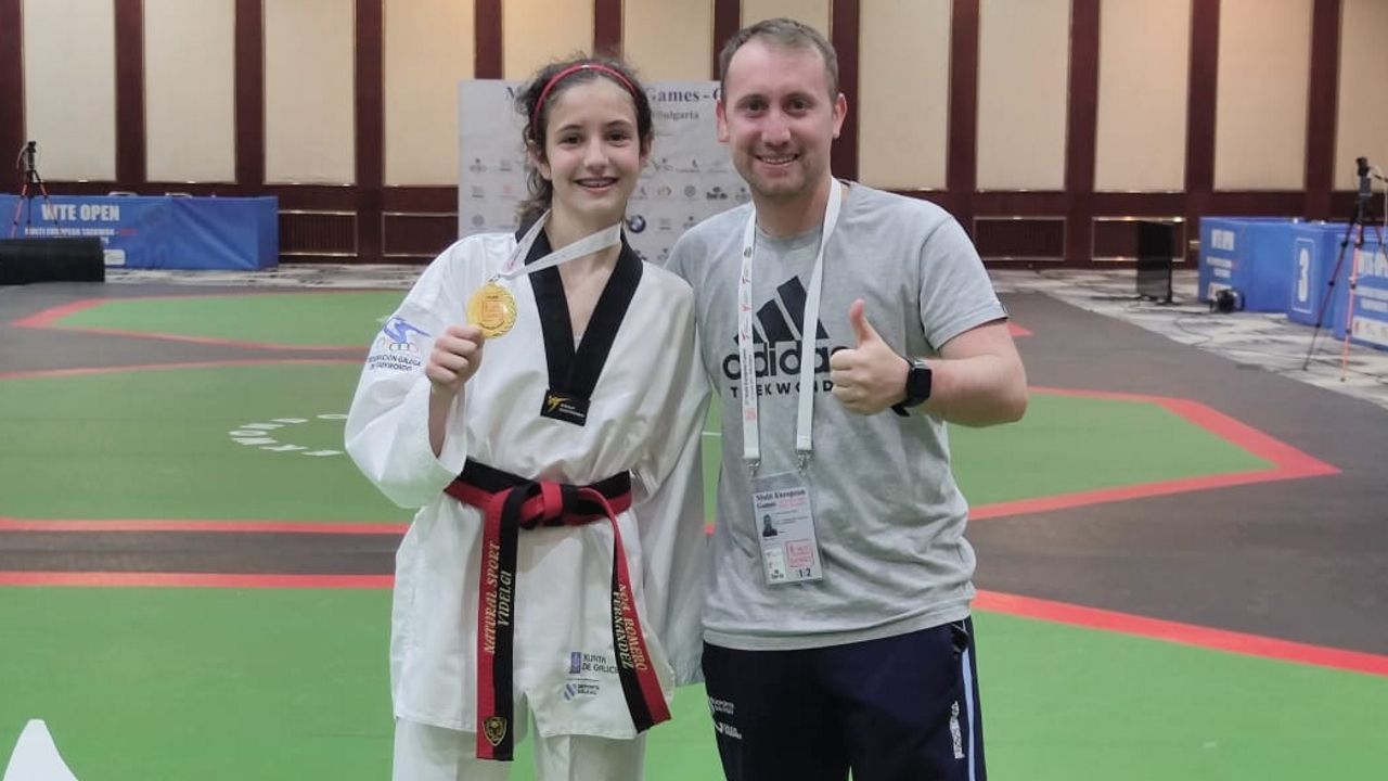 Noa Ramon Noa Romero se lleva el oro en Bulgaria y consigue plaza para el europeo