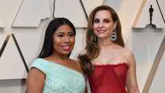 Yalitza Aparicio y Marina de Tavira, actrices de  Roma 