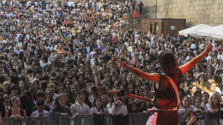 Imagen del concierto pop del a�o 2025