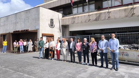Concentraci�n en Vigo en apoyo a las v�ctimas de Venezuela.