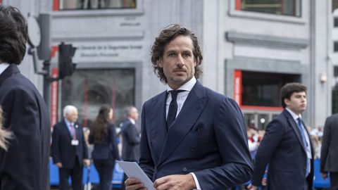 Llegada a la entrega de los Premios Princesa de Asturias 2025