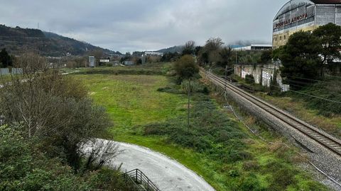 Zona donde deberían haberse iniciado las obras de la Variante Norte