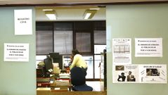 El Registro Civil de los juzgados de Viveiro, en una imagen de archivo