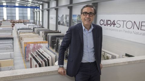Guillermo Oviedo es el director general de Cupa Stone Iberia