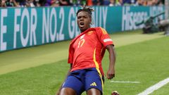 Nico Williams.Nico Williams con España