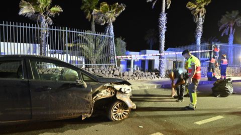 As� qued� el veh�culo implicado en el atropello mortal ocurrido en Playa Blanca este lunes 11 de marzo