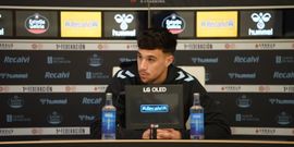 �lvaro Mar�n, tras el Celta Fortuna-Avil�s de este domingo.