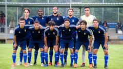 Vetusta UP Langreo Requexon.Alineaci�n titular del Vetusta frente al UP Langreo