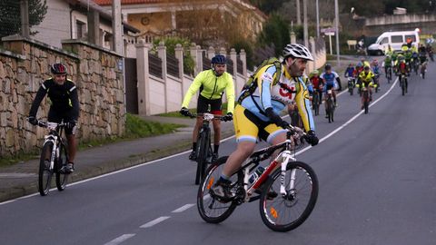 Ruta BTT de Nadal en Ribeira