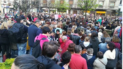 Concentraci�n contra la sentencia de la Manada en Gij�n