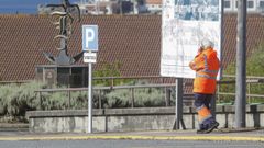 Astillero ferrolano, en una foto tomada hace unos d�as