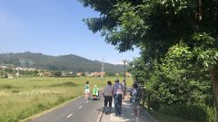 El Concello ha unidos varias sendas peatonales durante este mandato