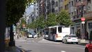 Vista de la calle Ur�a desde el Campo San Francisco
