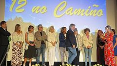 El director y parte del elenco de la pel�cula �12 no Cami�o�