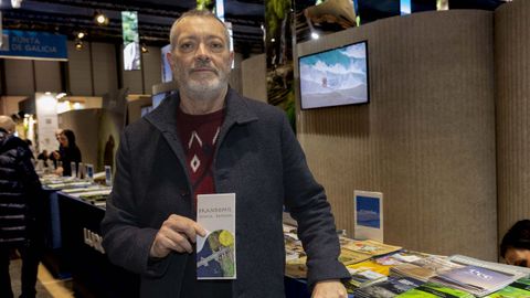 Manuel Mu��o, alcalde de Zas, estos d�as en Fitur