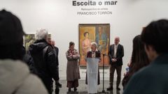 El palacio municipal de Mar�a Pita acoge hasta el 12 de marzo la muestra <span lang= gl >�Escoitar o mar. Retrospectiva do artista Francisco Torr�n�</span>