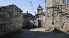 N�cleo de Barrio, en el concello de Mu��os