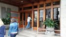 El portal donde ha aparecido el cad�ver