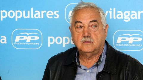Cholo Dorgambide, durante la presentaci&oacute;n de la candidatura del PP a las elecciones municipales del a&ntilde;o 2015.