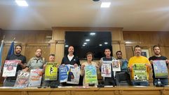 Presentaci�n de las actividades deportivas de verano en Xinzo