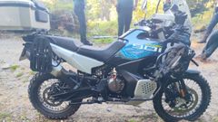 Imagen de la motocicleta recuperada en O Porto do Son