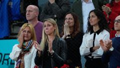 Ana Mar�a Parera, la madre de Rafa Nadal, Maribel, su hermana, y Mery Perell�, su esposa