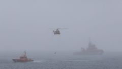 Imagen de archivo de un simulacro de Salvamento Mar�timo