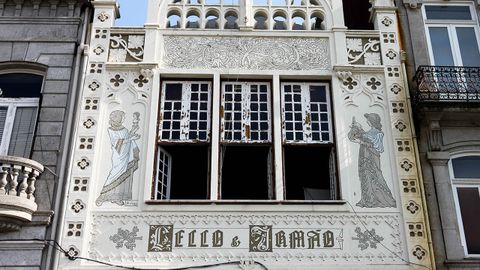 Imagen de la ic&oacute;nica librer&iacute;a Lello, en Oporto