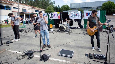 Viernes solidario en el CEIP Marc�n, en Pontevedra