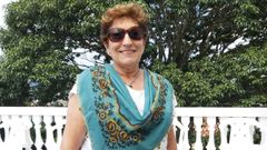 Mar�a, sevillana, durante su reciente estancia en el hostal que gestiona la empresa Caminamos contigo