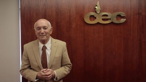 Antonio Fontenla, presidente de la CEC