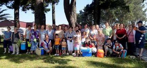 Casi todas las semanas se cubr�an las 55 plazas disponibles en el autob�s para ir a la playa de Frades.