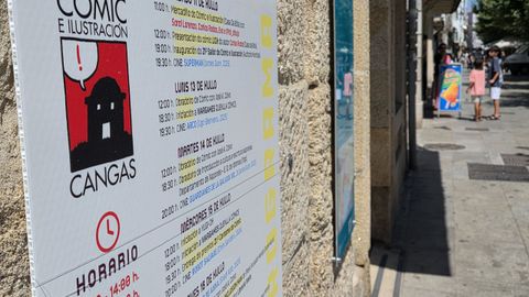 Sal�n del C�mic en Cangas. 
