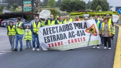 La nueva manifestacin de los vecinos de Xoane y Cances, en imgenes