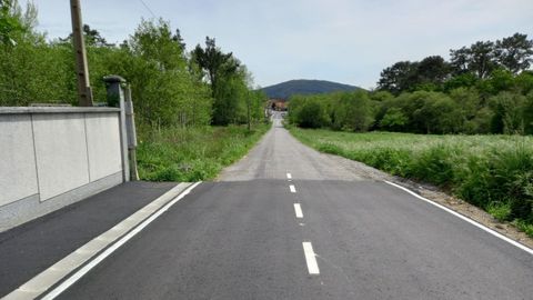 Imagen de archivo de una carretera de una zona rural