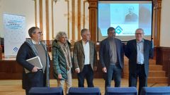 Acto en memoria de Lamas Carvajal no Liceo de Ourense