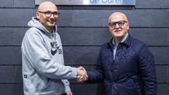 Fernando Taboada, candidato del PP en Beade, con Jos� Manuel Baltar
