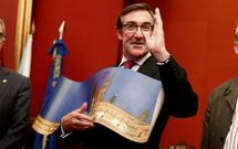 Curr�s, que pronto dejar� la alcald�a, asisti� ayer a uno de sus �ltimos actos como regidor. 