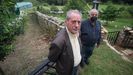 Garca, en su finca, que desde este jueves carece de suministro de agua