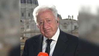 Antonio Pelayo, con los ojos vidriosos al acordarse de su trato cercano con el papa Francisco.