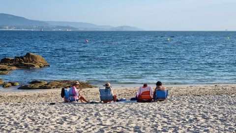 Playa de O Con, en Moa�a