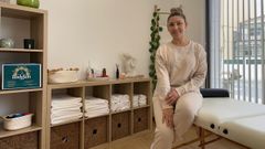 Tania Mar�a Cea realiza masajes y entrenamiento en la calle Raxel.