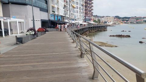 Paseo dos Barcos, en Sanxenxo, uno de los que revisar&aacute; Portos en la provincia