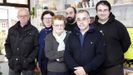 Fina G�mez codirige el negocio familiar que fund� su padre (a su izquierda), recientemente fallecido